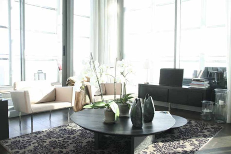 luxury-3-bedroom-duplex -penthouse-for-rent-in-diagonal-mar-livingroom